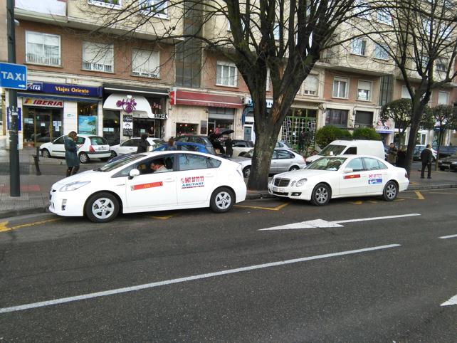 Taxis en Burgos.