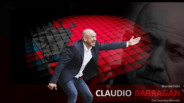 Claudio Barragán.|CD Mirandés