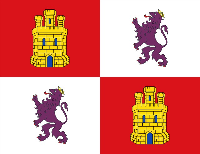 Bandera de Castilla y León. | Rastrojo
