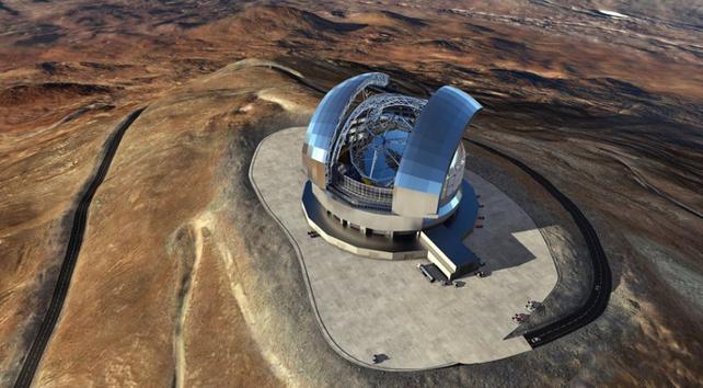 El contrato para la construcción del E-ELT, el telescopio más grande del mundo da vía libre para el inicio de las obra en 2017.| ESO