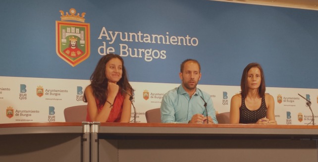 Concejales de Imagina Burgos.