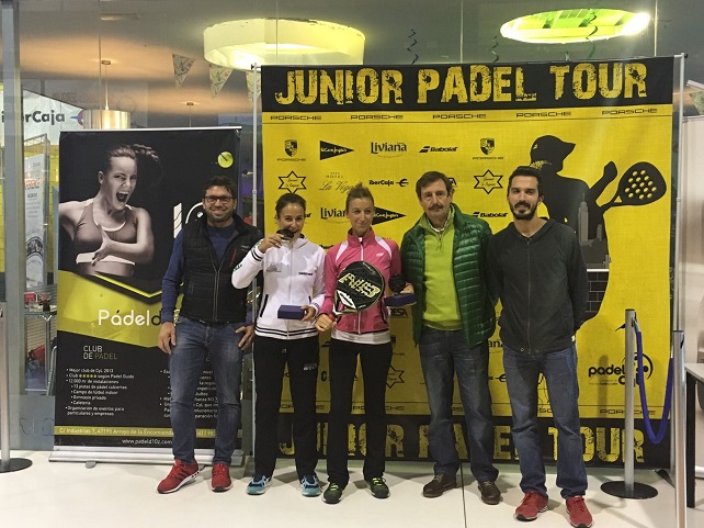 Isabel Delgado, campeona regional de pádel.