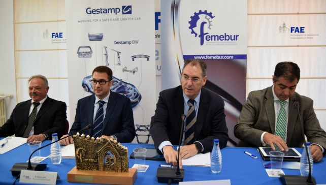 De izquierda a derecha: Eugenio González, Roberto Arasti, Miguel Ángel Benavente y Esteban Pérez