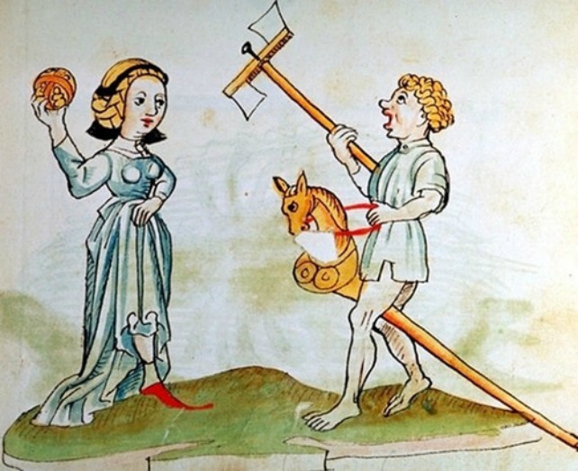 Ilustración | ÖNB-Biblioteca Nacional de Austria 12820, fol. 182r, c. 1484-1486.