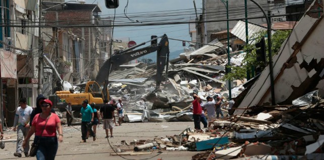 Terremoto en Ecuador. | Cáritas Ecuador