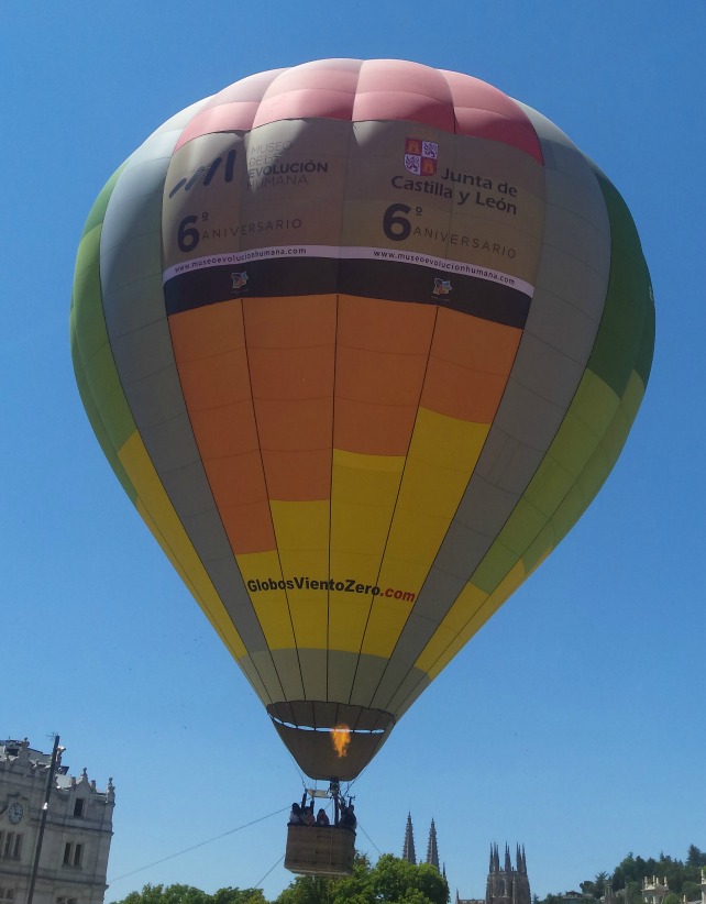 El globo por fin pudo despegar ayer | MEH