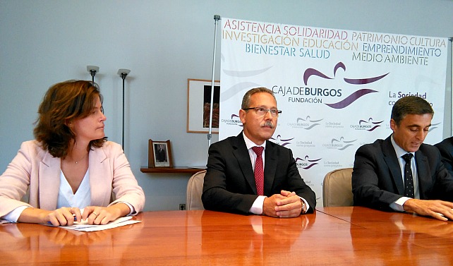 Un momento de la presentación de la muestra.
