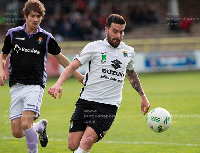 Adrián no seguirá en el Burgos CF.|Jarcha/burgosdeporte.com