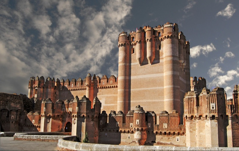 Trasera del Castillo. Foto: Castillo de Coca (David Mata)