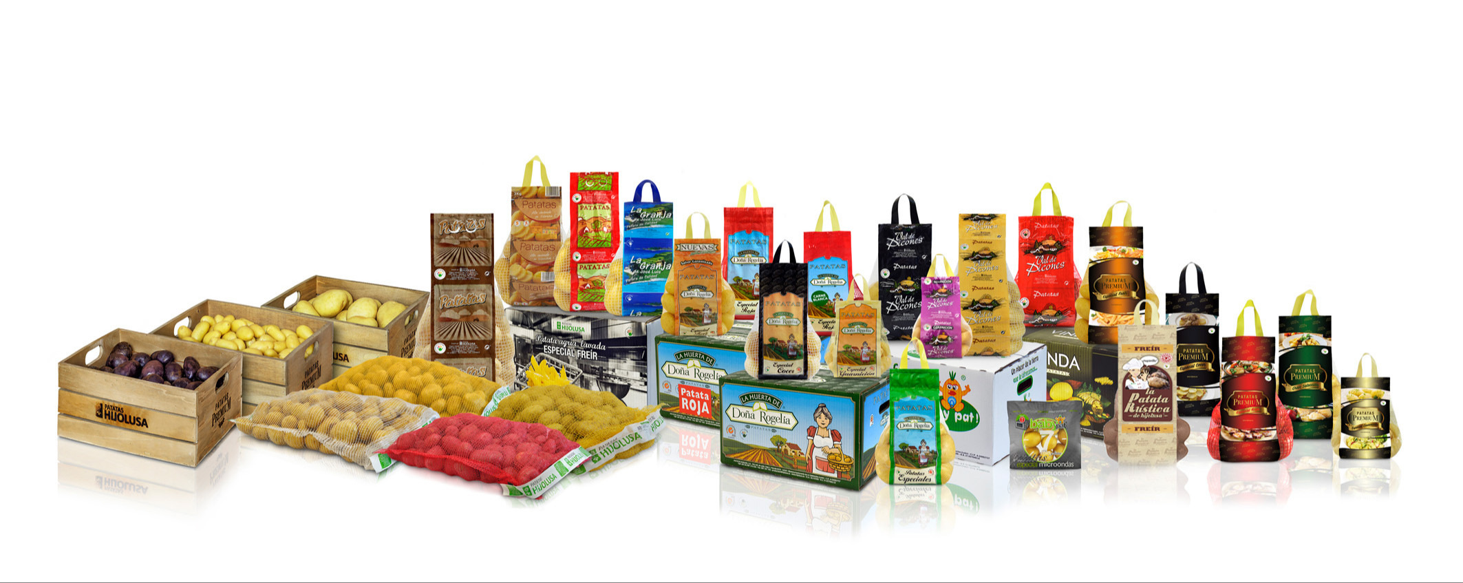 Variedades en Patatas Hijolusa. Foto: Patatas Hijolusa