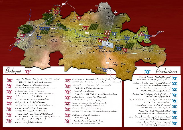 Mapa D.O Arlanza