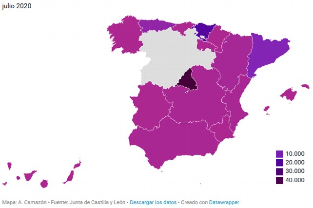  Mapa: A. Camazón Fuente: Junta de Castilla y León 