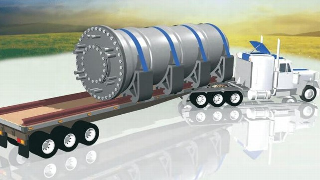  Un reactor Nuclear tipo SMR. Organismo Internacional de Energía Atómica (IAEA) 